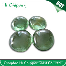 Light Green Glass Gemstone Fire Pit